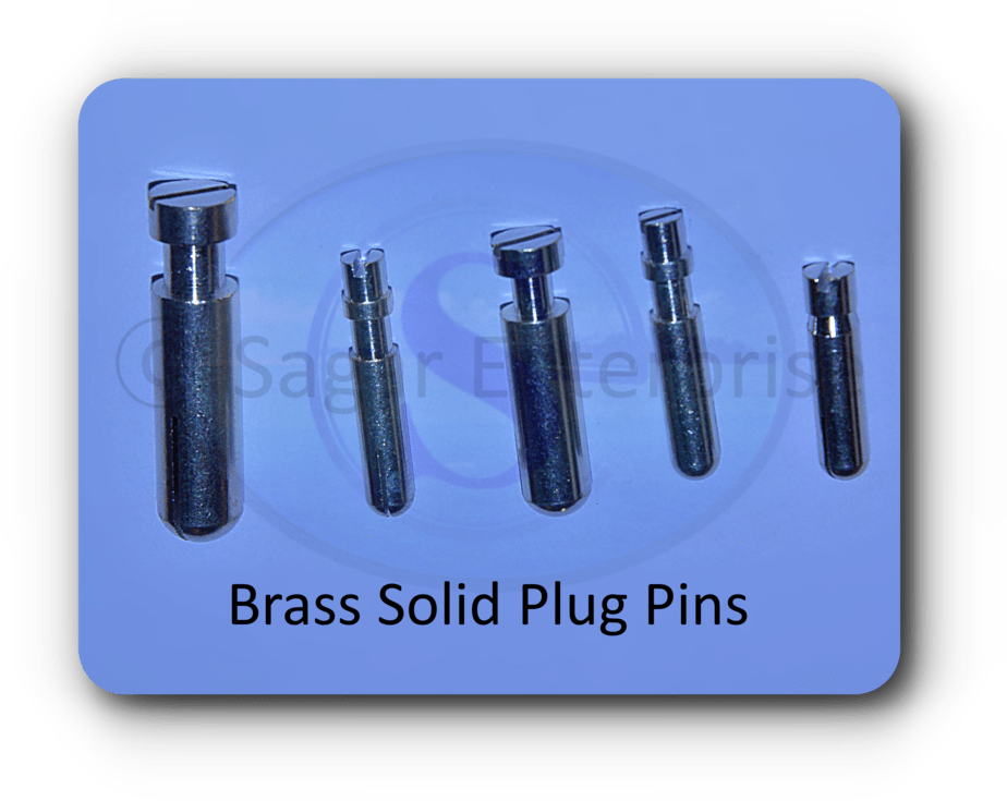 Brass Solid Plug Pin thumbnail 4