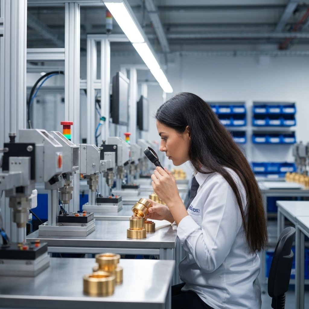 Quality control and manufacturing